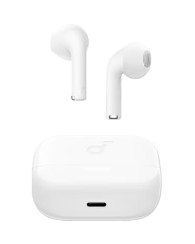 Soundcore K20i by Anker, Semi-in-Ear Earbuds, Bluetooth Wireless, 36H Playtime, Fast Charge, Clear Sound, Comfortable Fit, ENC 2-Mic Clear Calls, Custom EQ, IPX5, Bluetooth 5.3, App Control - Image 1