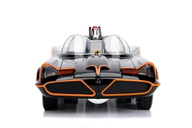 Jada DC Comics 1:18 1966 Classic TV Series Batmobile Light-Up Die-cast Car with 3" Batman and Robin Figures, Toys for Kids and Adults - Image 11