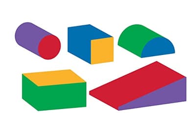 Play22 Soft Climbing Toys for Toddlers Indoor - 5 PC Baby Foam Climbing Blocks, PU Leather Gym Climb and Crawl Play Set Waterproof and Easy to Clean - Image 9