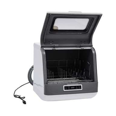Countertop Dishwasher, 800W Countertop Compact Dishwashers, Automatic Portable Mini Dishwasher with Multiple Wash Programs & Bowl Basket for Apartments RVs - Image 6