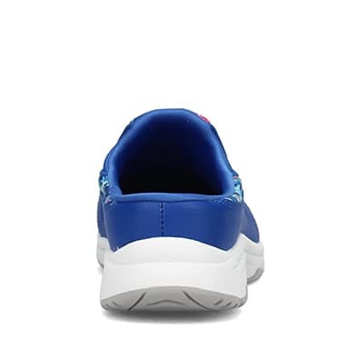 Easy Spirit Women's Traveltime500 Mule, Blue Floral, 6 Wide - Image 6