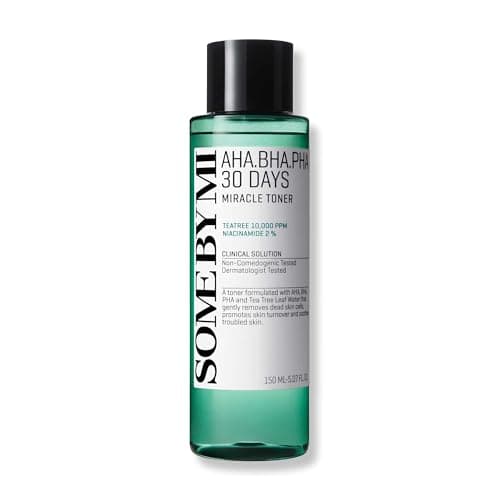SOME BY MI AHA BHA PHA 30 Days Miracle Toner – 5.07oz, 150ml – Korean Salicylic Acid Exfoliating Face Toner for All Skin Types – Daily Pore Care & Oil Control with 2% Niacinamide – Korean Skin Care - Image 1
