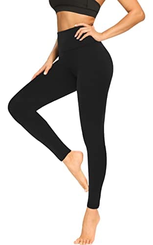 FULLSOFT Buttery Soft Leggings for Women - High Waisted Tummy Control No See Through Workout Yoga Gym Pants - Image 1