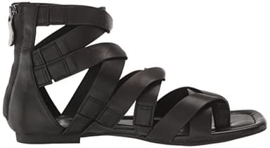 Aerosoles Women's Harper Flat Sandal, Black Leather, 11 - Image 6
