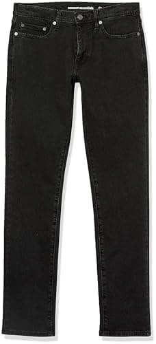Amazon Essentials Men's Slim-Fit Jeans - Discontinued Colors, Washed Black, 30W x 30L - Image 6