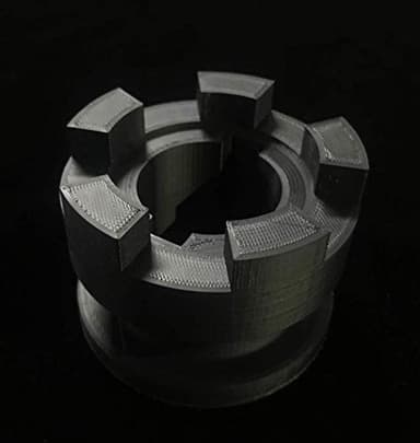 FLASHFORGE PLA Filament 1.75mm, 3D Printer Filament 1kg (2.2lbs) Spool, Dimensional Accuracy +/- 0.02mm, 3D Printing Filament Easy to Use and Fits for Most FDM 3D Printers (Black) - Image 8