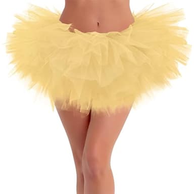 Gold Tutu Women Gold Tulle Skirt Golden Skirt Golden Angel Costume Champagne Tutu Women Sexy Fairy Costume Fairy Skirts - Image 1