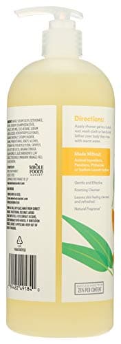 365 by Whole Foods Market, Foaming Shower Gel, Satsuma & Eucalyptus, 32 Fl Oz - Image 5