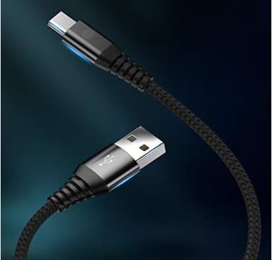 Jyterlks Replacement USB-C Charger Charging Cable Cord Compatible for TOZO T12 T10 T9 NC9 Pro NC9 NC7 NC2 A1 A2 A3 W3 W8 and More USB-C Earbuds/Headphones Charging Cord - Image 4