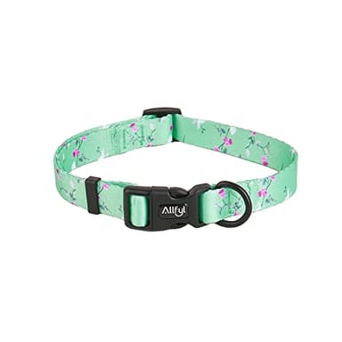 Dog Collar Adjustable Summer Flower Dog Collars with Safety Buckle Soft Comfortable Pet Collar for Small Medium Large Dogs - Image 1