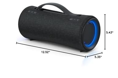 Sony SRS-XG300 X-Series Wireless Portable-Bluetooth Party-Speaker IP67 Waterproof and Dustproof with 25 Hour-Battery and Retractable Handle, Black- New - Image 11