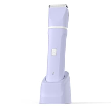 Electric Razors for Women - Wet/Dry Womens Electric Shaver for Legs, Replaceable Body Hair Blade Heads&Hair Remover for Face Head, No Nick, No Cut, No Razor Burn, Purple - Image 9