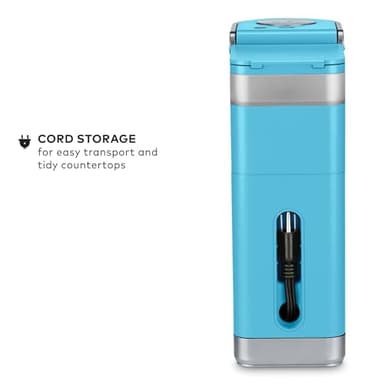 Keurig K-Mini Plus Single Serve K-Cup Pod Coffee Maker, with 6 to 12oz Brew Size, Stores up to 9 K-Cup Pods, Travel Mug Friendly, 1500 watts, Cool Aqua - Image 9