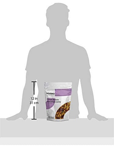 Amazon Brand - Solimo Sweet Potato & Duck Jerky Dog Treats, 2 pounds - Image 5