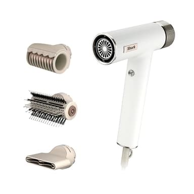 Shark Hair Dryer | SpeedStyle | No Heat Damage Hair Styling Tool | 3 Styling Tools Included | Portable & Powerful Blow Dryer | Best for Straight & Wavy Hair | Silk | HD331 - Image 4