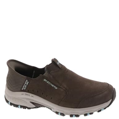 Skechers Women's Hands Free Slip-Ins Hillcrest-Sunapee Sneaker, Dark/Taupe, 7 - Image 1