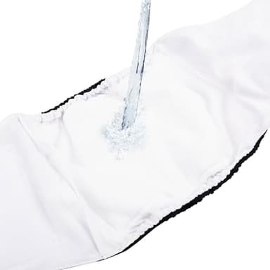 CuteBone Dog Diapers Male Washable Belly Band for Male Dogs Wraps Black 3pcs a Pack DM44S - Image 9