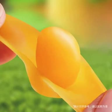 Mango Peelable Soft Candy,Juice Gummy Asian snacks,2.1 oz/Pag (Pack of 10) - Image 2