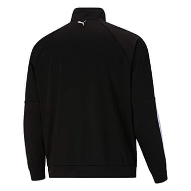 PUMA Men's Contrast Jacket 2, Black White, 4XL - Image 2