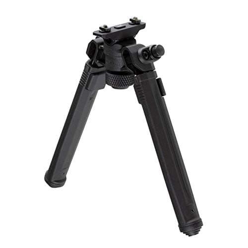 Magpul Rifle Bipod Gun Rest for Hunting and Shooting, M-LOK, Black - Image 1