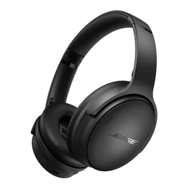 Bose QuietComfort Bluetooth Headphones, Wireless Headphones with Active Over Ear Noise Cancelling and Mic, Deep Bass, Up to 24 Hours of Playtime, Black - Image 1