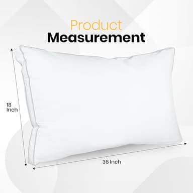 Utopia Bedding Bed Pillows for Sleeping King Size (White), Set of 2, Cooling Hotel Quality, Gusseted Pillow for Back, Stomach or Side Sleepers - Image 2