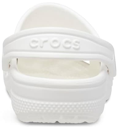 Crocs Kids' Classic Clog , White/White, 5 Big Kid - Image 2