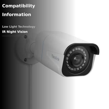 REOLINK 4K/8MP Wired Security PoE IP Camera, Human/Vehicle/Pet Detection, Time-Lapse, 100ft IR Night Vision, Work with Smart Home, Up to 512GB microSD Card, Outdoor/Indoor Surveillance, RLC-810A - Image 3