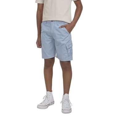 Levi's Boys' Cargo Shorts, Faded Denim, 3T - Image 4