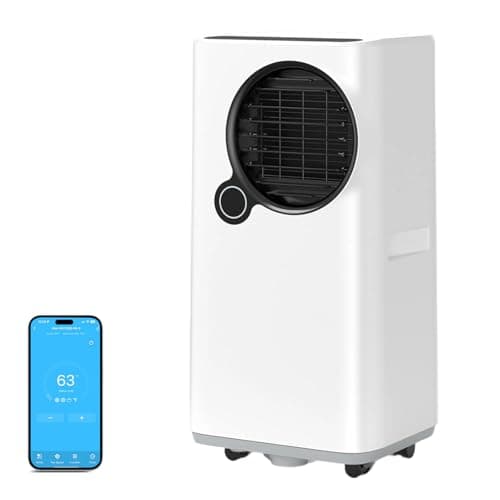 Qxpztk Portable Air Conditioners,16000 BTU 6-in-1 Cooling, Dehumidifier & Fan, Ultra Quiet with 24H Smart Timer, Auto Shut-Off & Child Lock for Home/Bedroom/Office - Image 1