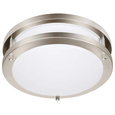 36W Dimmable LED Ceiling Light Fixture, 12 inch Flush Mount Light Fixture, Ceiling Lights for Bedroom, Kitchen, Bathroom, Super Bright 4000 Lumens, 400W Equivalent, 5000K Daylight White - Image 1