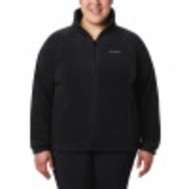 Columbia Womens Benton Springs Full Zip Fleece Jacket, Black, Medium - Image 6