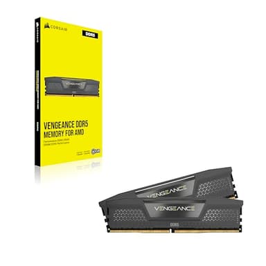 CORSAIR Vengeance DDR5 32GB (2x16GB) DDR5 6000MHz CL30 AMD Expo Intel XMP iCUE Compatible Computer Memory – Gray (CMK32GX5M2B6000Z30) - Image 6