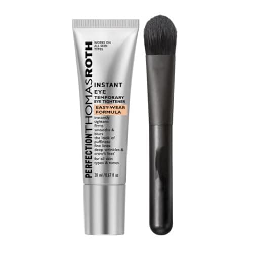 Instant FIRM No-Filter Firming Primer, Instant Eye Tightener, Face Tightening & Smoothing Primer, Reduces Fine Lines & Wrinkles, Long-Lasting Matte Finish (One Set) - Image 1