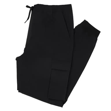 Smith's Workwear Men's Stretch Performance Pull-on Cargo Jogger, Black - Image 10