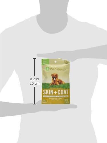 Pet Naturals Skin and Coat for Dogs with Dry, Itchy and Irritated Skin, 30 Chews - Salmon Oil, Vitamin E and Flax Oil - No Corn or Wheat - Vet Recommended - Image 4