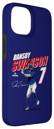 iPhone 15 Dansby Swanson | Chicago Baseball Players | MLBDSN3001 Case - Image 3