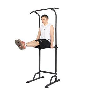 soges Power Tower Pull Up & Dip Station Multi-Function Home Strength Training Fitness Workout Station Height Adjustable, PSBB005-N - Image 9