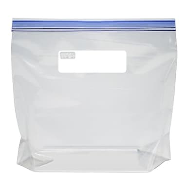 Amazon Basics Reclosable Freezer Gallon Bags, BPA Free, 90 Count (Previously Solimo) - Image 4