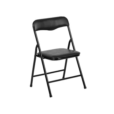 Flash Furniture Mindy Kids 5-Piece Folding Table and Chairs Set for Daycare and Classrooms, Children's Activity Table and Chairs Set, Black - Image 5