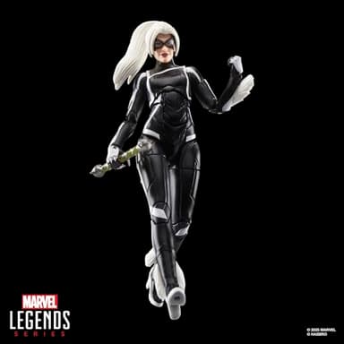 Marvel Legends Series Gamerverse Black Cat Felicia Hardy, Spider-Man 2 Video Game-Inspired Collectible 6 Inch Action Figure - Image 4