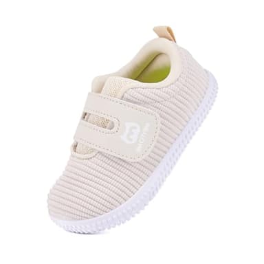 BMCiTYBM Baby Shoes Girls Boys First Walking Sneakers Infant 6 9 12 18 24 Months Camel Size 18-24 Months Toddler - Image 3