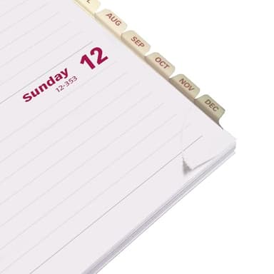 Brownline® 2025 Essential Weekly/Monthly Refill, 12 Months, January to December, Twin-Wire Binding, 8.5" x 6.75" (CB852R-25) - Image 7