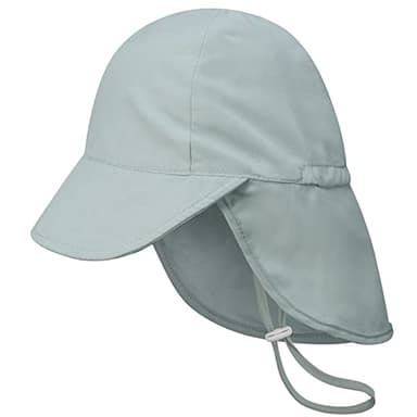 ECOSUMA 2 Pack Baby Boy Sun Hats 6-12 Months,12-24 Months Gray/White - Image 6