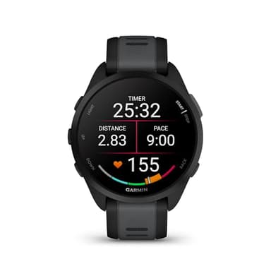 Garmin Forerunner 165 Music, Running Smartwatch, Colorful AMOLED Display, Training Metrics and Recovery Insights, Music on Your Wrist, Black - Image 2