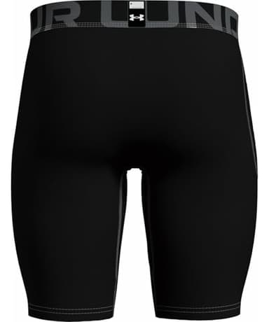 Under Armour Men's HeatGear Pocket Long Shorts , Black (001)/Pitch Gray, X-Large - Image 8