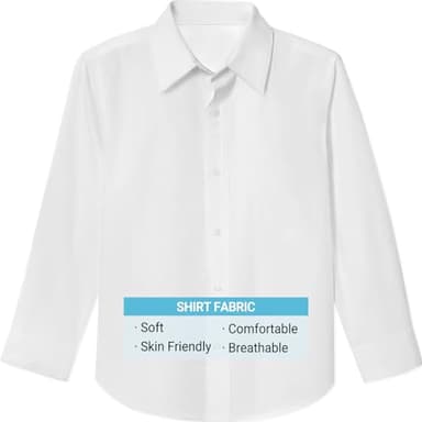 PACOROMANO Boys Suit Toddler Boy Light Gray Husky 7 Pcs Suspenders Suit Set Boys' Formal Suits Size 20 Kids Ring Bearer Outfit Suits Dress Clothes Tuxedo for Teenage Boy - Image 7