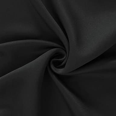 LEMOMO Blackout Curtains 52 x 108 inch/Black Curtains Set of 2 Panels/Thermal Insulated Room Darkening Bedroom Curtains - Image 9