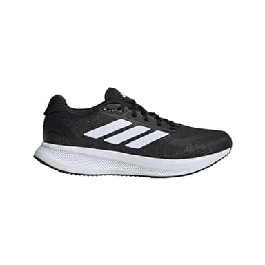 adidas Men's Run Falcon 5, Black/White/Black, 9.5 - Image 1