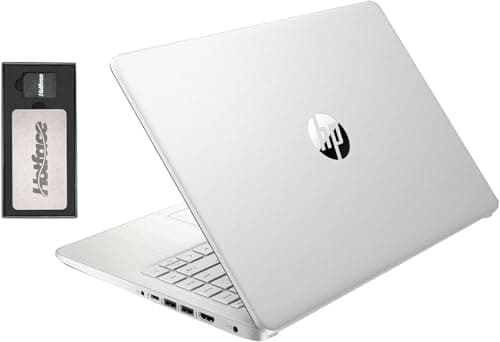 HP Stream 14" HD BrightView Laptop, Intel Celeron N150, 16GB RAM, 288GB Storage (128GB eMMC + 160GB Docking Station Set), Intel UHD Graphics, 720p Webcam, Wi-Fi, 1 Year Office 365, Win 11 S, Silver - Image 1